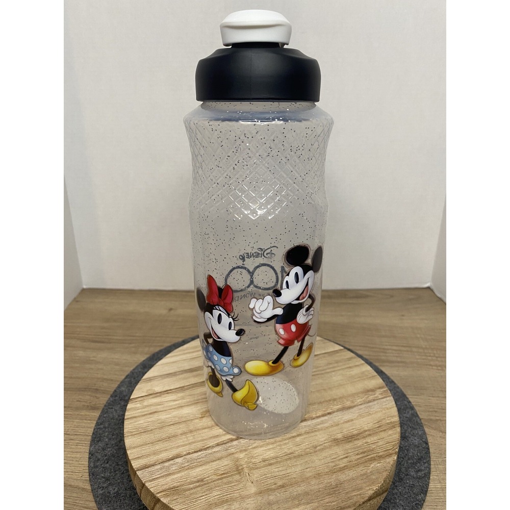 Zak Disney Mickey & Minnie 100 Years of Wonder 30oz Water Bottle BPA Free